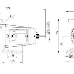 Kupar KIPK 1 1/2 cala-C, AISI 316, 0,4-4 m3/h pompa zębata do lepkich chemikaliów