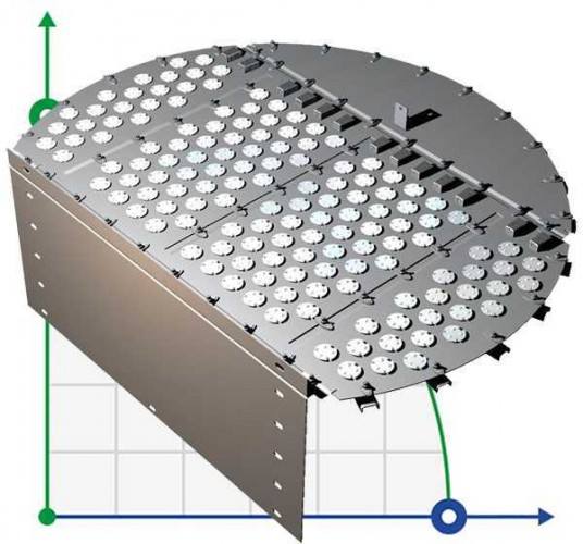 Płyta zaworowa ADV® 600 mm dla kolumn, projektowanie i produkcja