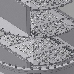 Płyta zaworowa ADV® 600 mm dla kolumn, projektowanie i produkcja