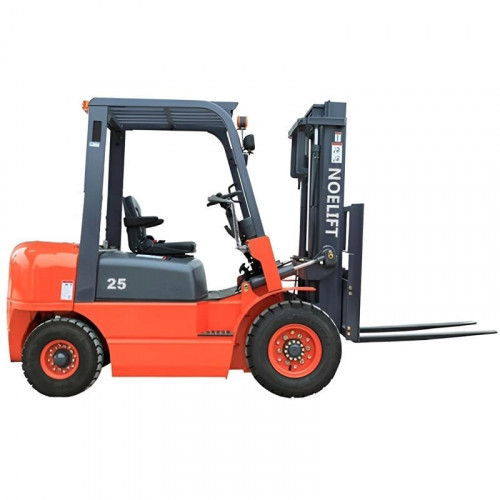 Wózek widłowy z silnikiem wysokoprężnym FD25 do magazynu, 2,5 tony
