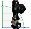 Pompa do cieczy wybuchowych BVS 90-50-2, 37 kW, AISI 304, Ex