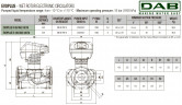 Pompa obiegowa DAB EVOPLUS 100/450 100 1x220-240 Y25 ze sterowaniem elektronicznym, 60231421