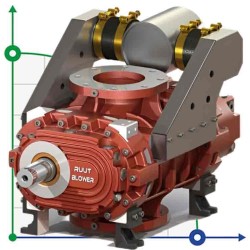 Dmuchawa RUUT BLOWER Q 1500 (DN 150), 1600m3/h