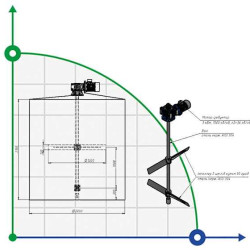 Mieszadło ML1202036, 3,0 kW, 36 obr/min