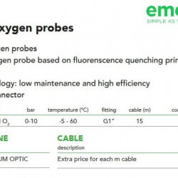 Czujnik rozpuszczonego tlenu EMEC EOLUM