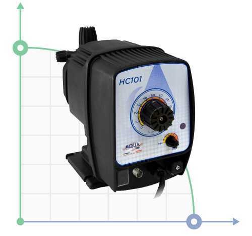 Pompa do chemii dozująca HC101-2 07-04/08-02/10-00 230V PP-GL-VT