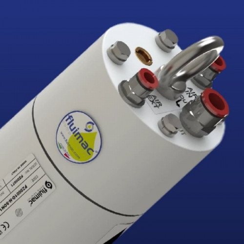 Pompa pneumatyczna zanurzeniowa do studni gazowych FLUIMAC PIEZO PUMP 1, PVDF, 8 l/min