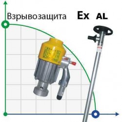 Pompa beczkowa BTS-HD-EX2-V + Al-HP-1000mm