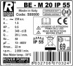 BE-M 20 IP55 pompa pierścieniowa cieczy