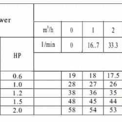 Pozioma pompa wysokociśnieniowa do ciepłej wody DW(S)5-60/110D, AISI304, 220V/50Hz
