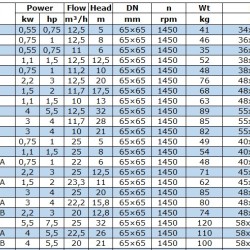Pompa do produktów naftowych IRG BGLB 65-160A (11/6), 0,55kW, 1450 Ex