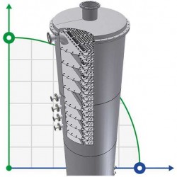 EDV® ADV® 1200 mm płyta zaworu AISI 304 dla zakładów bioetanolu, alkoholu