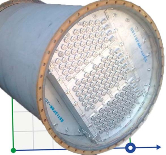 EDV® ADV® 1200 mm płyta zaworu AISI 304 dla zakładów bioetanolu, alkoholu