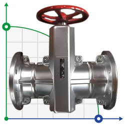 DN150, PN10 Zasuwa wężowa aluminiowa, tuleja:NBR
