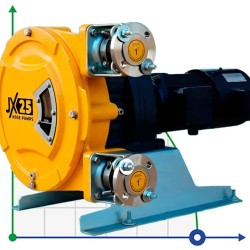 Przemysłowa pompa wężowa JXHIN-25-SS-NBR-P, 792 l/h, 1,1 kW, 16 bar, 380V