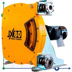 Przemysłowa pompa wężowa JXHIN-80-CI+SS-F-NBR-P, 24.5 m3/h, 11 kW, 16 bar, 380V