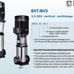 Pompa odwodnienia wielostopniowa BVS 90-60, 45 kW, AISI 304, Ex