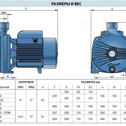 Pompa jest odśrodkowa CP 132A