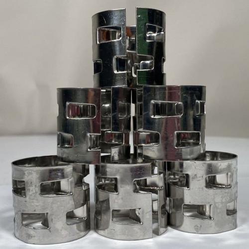 Pierścienie Palla, AISI 304, 50x50x0,8 mm, Pall Ring, VFF