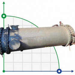 Spiralny wymiennik ciepła do podgrzewania zacieru 63 m2