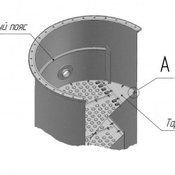 EDV® (ADV®) płyta zaworu 1400 mm do destylacji, rektyfikacji, procesów krakingu