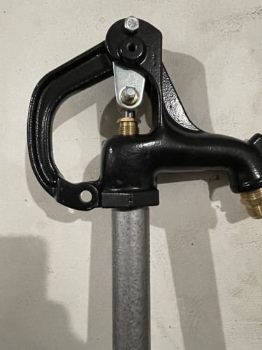 BG-203 wodoodporny, niezamarzający hydrant ogrodowy (stalowa rura z powłoką lakierniczą)