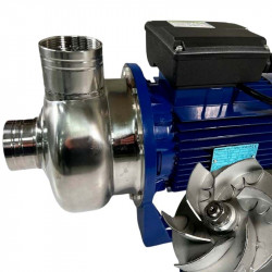 Pompa do przemysłowych systemów mycia BK200D, 1.5kW, AISI304, 220V/50Hz, 2900 z otwartym wirnikiem