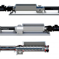 Pompa śrubowa do szlamu Nova Rotors JHS-T, D025, 2L1, 6,9m3/h, 60m, 1000rpm