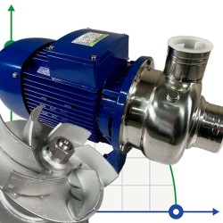 Pompa BK300 do kadzi zaciernej, brzeczki BK300, 2,2kW, AISI304, 380V/50Hz, 2900 z otwartym wirnikiem