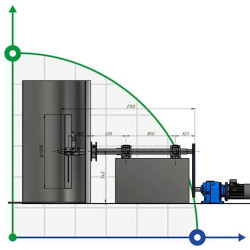 Łopatka mieszadła pozioma MH 1202056
