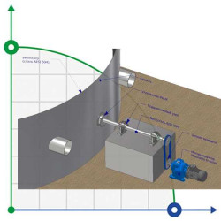 Łopatka mieszadła pozioma MH 1202056