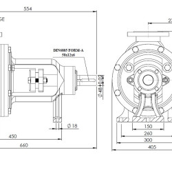 Pompa zębata Kupar KIP 3 cale-C, AISI 316, 12-60 m3/h stal nierdzewna
