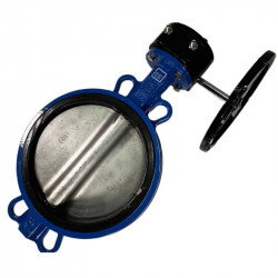 PN16 DN250 Zasuwa motylkowa, korpus żeliwny, tarcza AISI 304, gniazdo EPDM