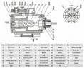 Pompa bitumiczna LQ3G54×2-46/6/1.0/C, 3 kW, 970 obr./min