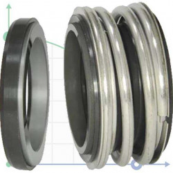 Uszczelnienie mechaniczne R-MG1 45, TC/TC, VITON, 304, IRG