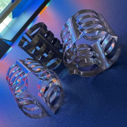 Metal nierdzewny Pierścień Mella VSP-50-M, 316 Ti, VFF