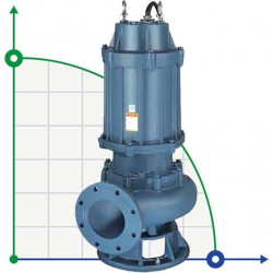 Zatapialna pompa ściekowa 65WQ25-18-3/2 do pompowania wód gruntowych