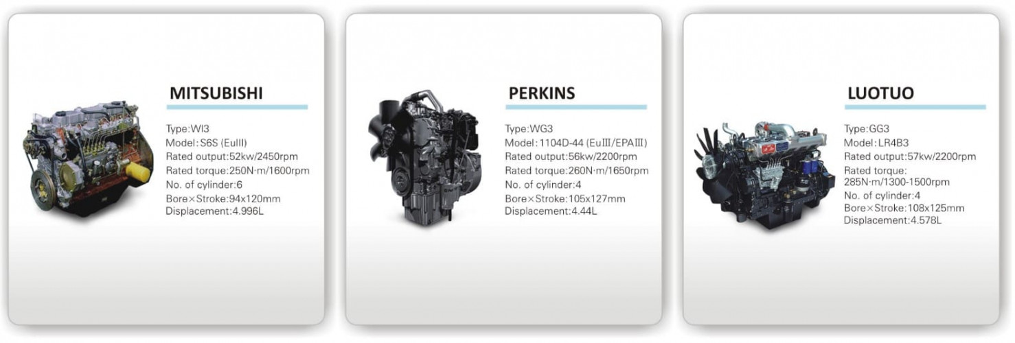 Wózek widłowy z silnikiem wysokoprężnym FD50 do magazynu, 5 ton