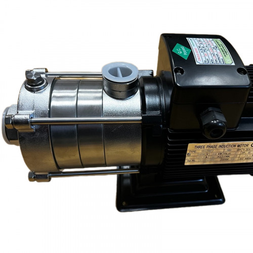 Wielostopniowa pompa do gorącej wody DW(S)5-30/055, AISI304, 380V/50Hz pozioma