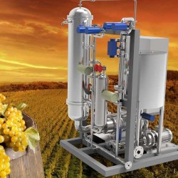 Instalacja z ceramiczną membraną mikrofiltracyjną do produkcji soków