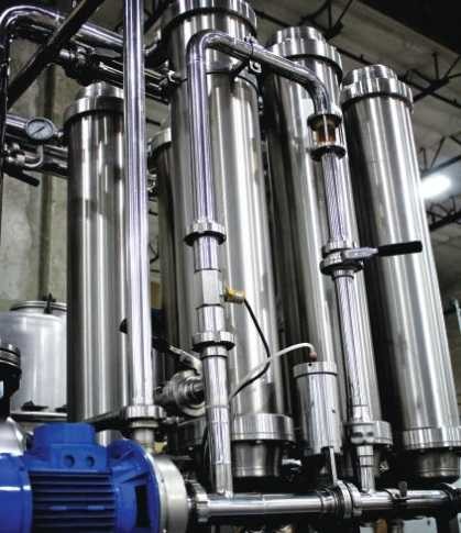 Instalacja z ceramiczną membraną mikrofiltracyjną do produkcji soków