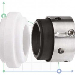 Uszczelnienie pompy R-8B 4, CAR/SIC, VITON, 304, AG