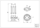Zatapialna pompa odwadniająca 65WQ25-30-5,5/2