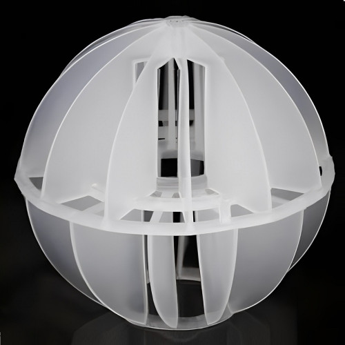 Wydrążone kule wieloaspektowy, PP, 76 mm, Polyhedra Hollow Ball