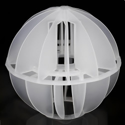 Wydrążone kule wieloaspektowy, PP, 76 mm, Polyhedra Hollow Ball