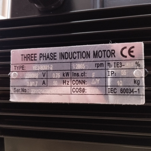 Pozioma wielostopniowa pompa zasilająca kocioł DW(S)5-40/075, AISI304, 380V/50Hz