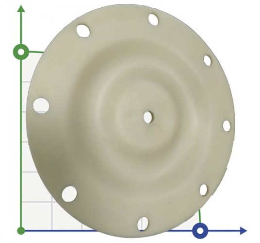 350-05T-56 membrana powietrzna, SANTOPRENE
