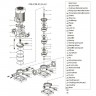 CDLF 3-360, AISI 304, Ex pompa do alkoholu, alkohol, destylaty, Rozrzutniki, epolety, estry