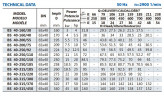 Pompa wspornikowa BS 40-160/40, AISI 316, 2900, bez silnika