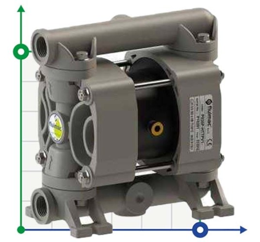 PHOENIX P30 PP SANTOPRENE ATEX pompa membranowa pneumatyczna